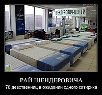 РАЙ ШЕНДЕРОВИЧА 70 девственниц в ожидании одного сатирика