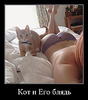 Кот и Его блядь 