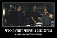 ЧТО БУДЕТ ЧЕРЕЗ 2 МИНУТЫ с жирным хохлом слева?