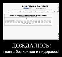 ДОЖДАЛИСЬ! гланга без хохлов и пидорасов!