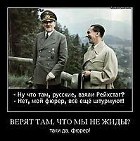 ВЕРЯТ ТАМ, ЧТО МЫ НЕ ЖИДЫ? таки да, фюрер!