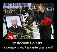 ну посадит он их... а дальше то что? заживём охуеть как?