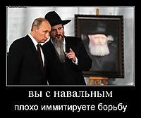 вы с навальным плохо иммитируете борьбу