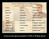 технологии провокаций в СМИ от Юрия Дудя 