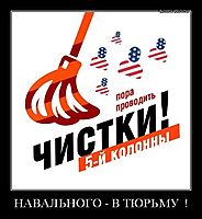 НАВАЛЬНОГО - В ТЮРЬМУ  ! 
