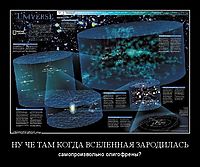 НУ ЧЕ ТАМ КОГДА ВСЕЛЕННАЯ ЗАРОДИЛАСЬ самопроизвольно олигофрены?