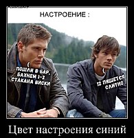 Цвет настроения синий 